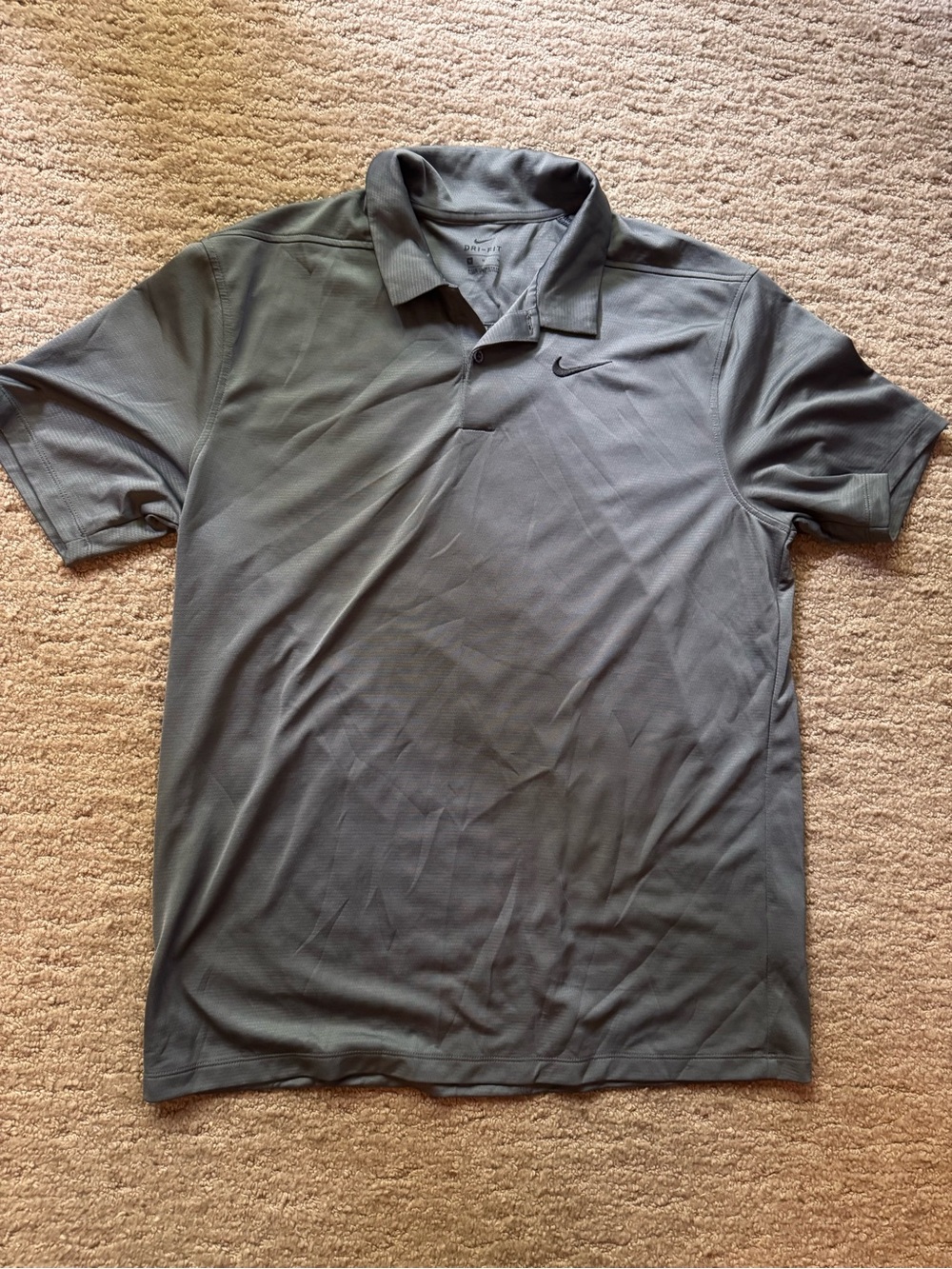 Nike Men’s Charcoal Grey Polo Shirt